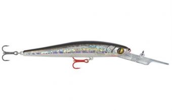 Воблер Matzuo Zander Shad Deep MZS9D Silver Black Back