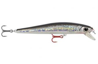 Воблер Matzuo Zander Shad MZS9S Silver Black Back
