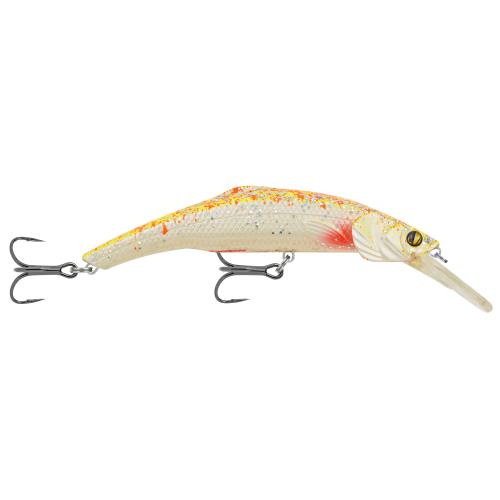 Воблер Kinchou Minnow Salmon SMDS9 Lemon Orange Sperckle