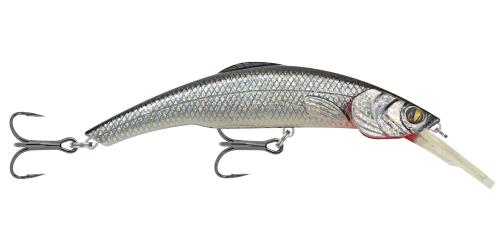 Воблер Matzuo Kinchou Minnow SMDS11 Silver Black Back